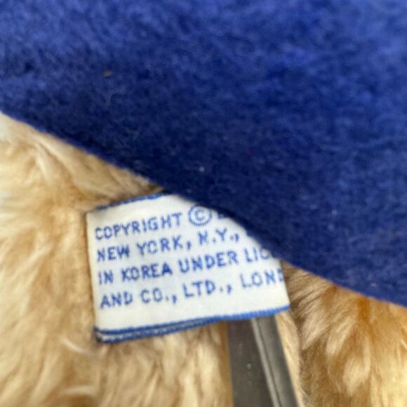 Vintage Paddington Bear 14” Plush Stuffed Animal Toy Eden 1975 1981 NO HAT - Picture 7 of 8